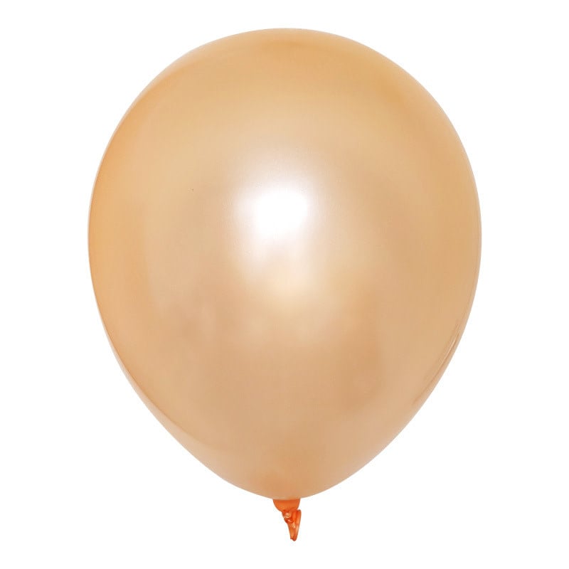 12 Inch Latex Balloons 100 ct-Peach Cream