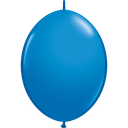 12" Qltx Qlink Latex Balloons 50ct - Dark Blue