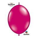 12" Qltx Qlink Latex Balloons 50ct - Jewel Magenta