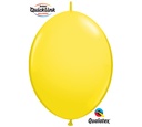 12" Qltx Qlink Latex Balloons 50ct - Yellow
