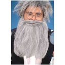 14" Beard/Moustache-Grey