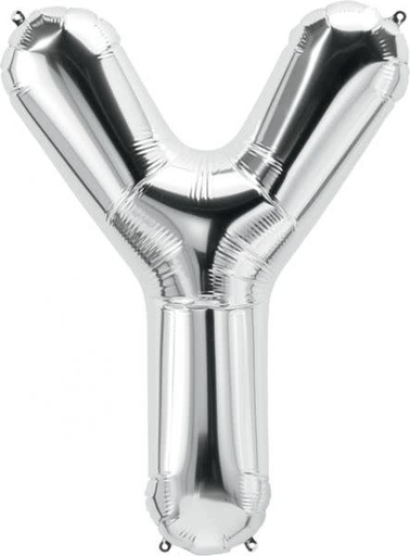 [32040273] 14" Letter Silver -  Y
