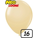 16 Inch Latex Balloons 50ct-Pastel Blush