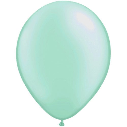 17" Jumbo Round Latex 50ct - Mint Green