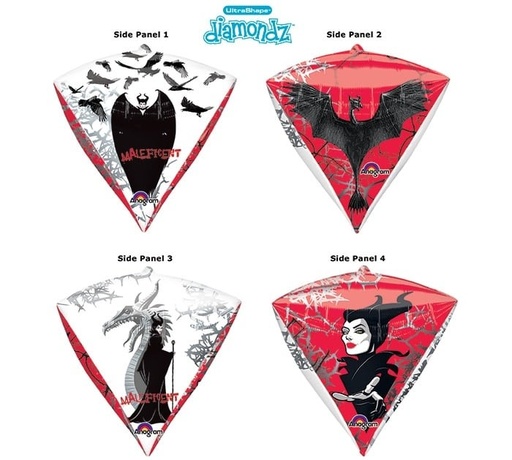 [ML2-48]  17 Inch Diamondz Balloon-Maleficent