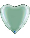 18 Inch Balloon Heart Rainbow Holographic Chrome-Tiffany Valentine