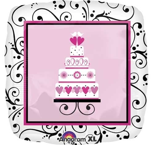 [97616832] 18 Inch Mylar Balloon-Sweet Wedding Bridal & Wedding