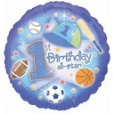 18" 1St Bday All Star Blue