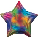 19" Iridescent Star - Flt 