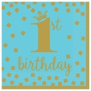 1st Birthday Boy Luncheon Napkins