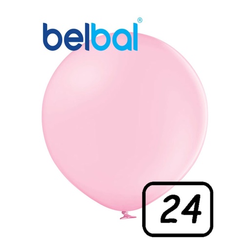 [107558749] 24 Inch Latex Balloons 1ct-Standard Pink