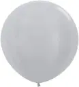 30 Inch Latex Balloons-Silver