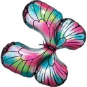 30" Teal/Pink Butterfly Shp -Flt Butterfly