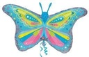 32'' Bright Blue Butterfly Shp Butterfly