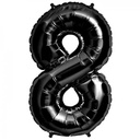 34" Number 8 