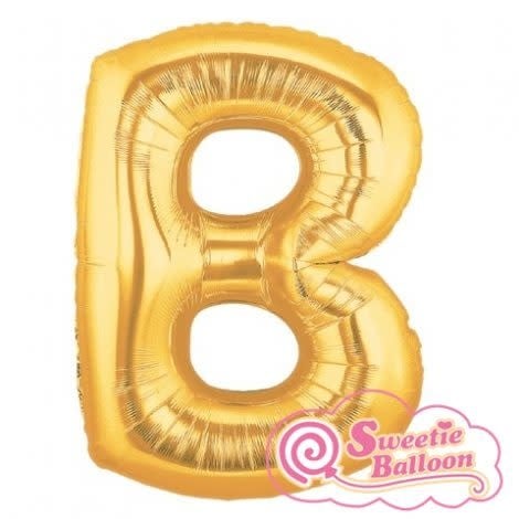 [00070980] 40" Letter B Gold