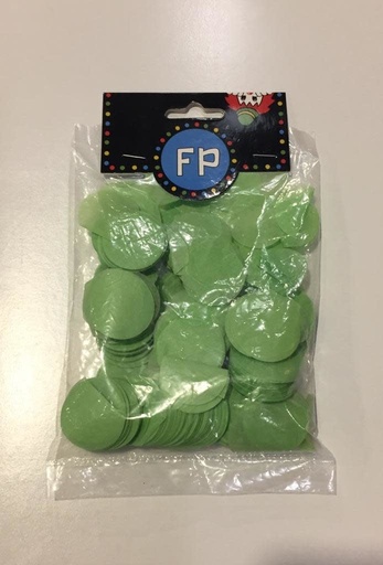 [B90-5LI] 40G Paper Tissue Confetti-Green 