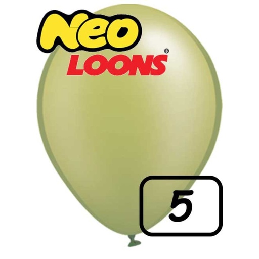 5 Inch Latex Balloons 100ct