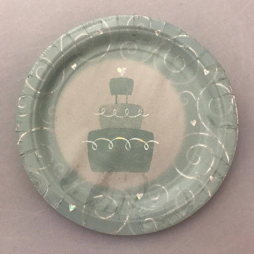 [29741349] 7 In Plates - Prismatic Bridal