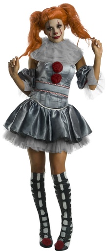 [71999695] Adult IT Movie Deluxe Pennywise Costume