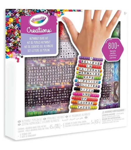 [110061156] Alphabet Bead Kit Arts & Crafts