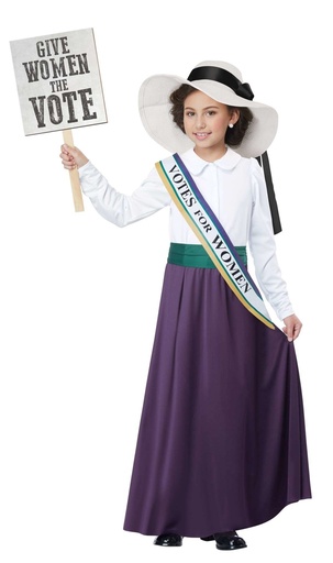 [C1-00600XL] American Suffragette /  - XL Girls Child