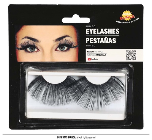 [99861963] BLACK JUMBO EYELASHES