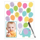 Baby Shower Autograph Matte Baby Girl