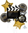 Balloon Bouquet-Lights Camera Action Hollywood Movie Night