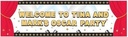 Banner - Giant Personalized Sign - Hollywood