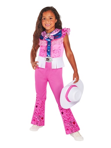 [RL-1001124CS] Barbie Cowgirl Child Costume (3-4)