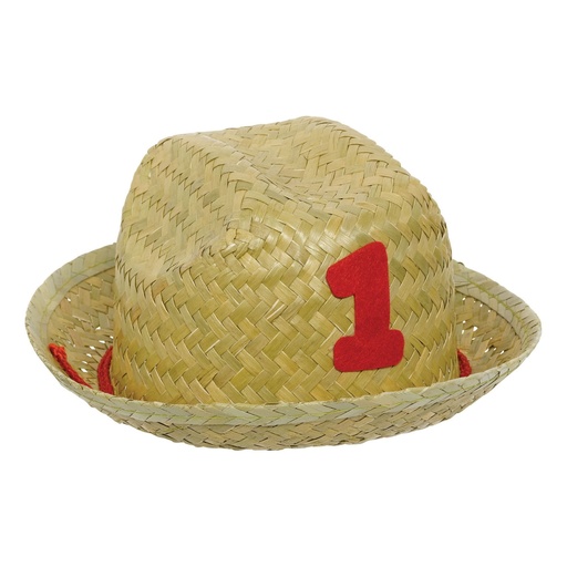 [108205806] Barnyard Birthday Straw Hat