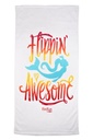 Beach Towel - Flippin' Awesome Mermaid