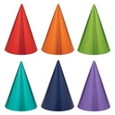 Birthday Accessories Rainbow Foil Cone Hats Cone Hats