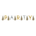 Birthday Accessories Silver & Gold Tassel Garland