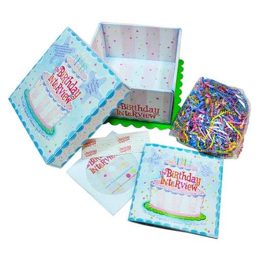 [2100000025572] Birthday Box Albums & Guest Books