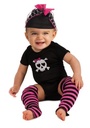 Black Skull Onesie Boys Toddler