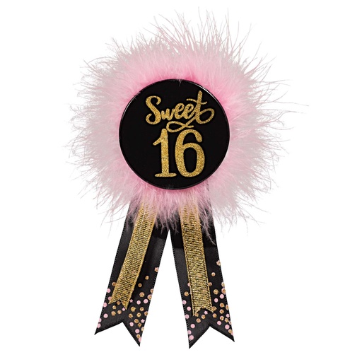 [63302026] Blush Sixteen Award RibbonMedals & Trophies