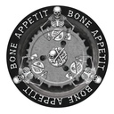 Bone Appetit-9 Inch Plates 8/pk