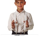 CHILD WHITE SUSPENDERS