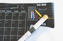 Chalk Calendar with Butterstix & Holder Set Home Accessories