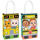 Cocomelon Paper Kraft Bag Containers