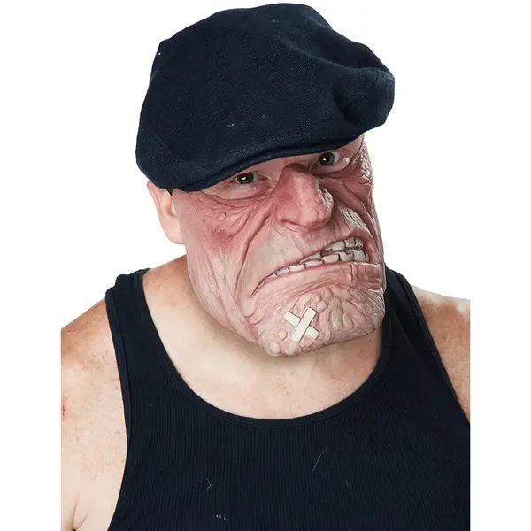 Comic Book Brawler Half Mask