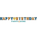Construction Jumbo Letter Banner Kit