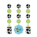 Cow Print Boy - Hanging Cutouts