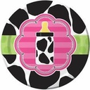 Cow Print Girl - 9" Plates