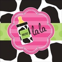 Cow Print Girl - Lunch Napkins