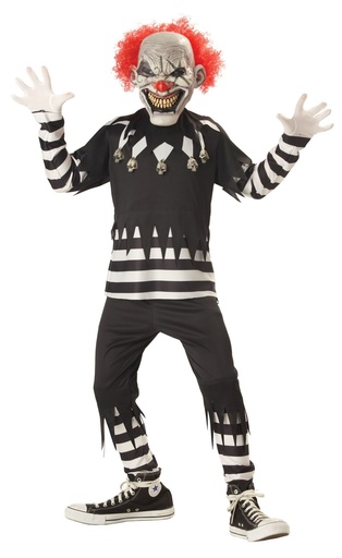Creepy Clown Boys Costume Boys Child