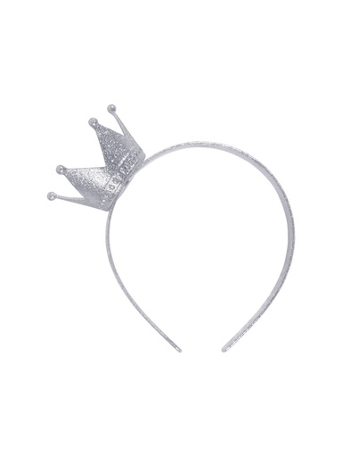 [108639607] Crown Headband Silver