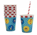 Cups - Big Top Blue